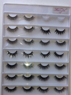 Black False Eyelashes - Natural Volume Multi-Pack####